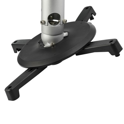 StarTech.com Universal Ceiling Projector Mount - Heavy Duty Height Adjustable/Extendable Pole Mount 5-22.7" from Ceiling - 33lb (15kg) - Tilt/Rotate - Hanging Projector Mount w/ Bracket