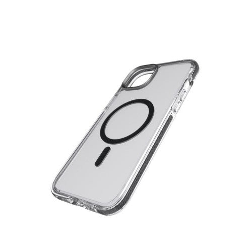 Tech21 Evo Crystal mobile phone case 17 cm (6.7") Cover Black, Transparent