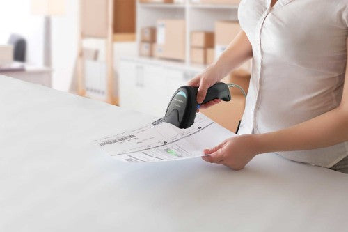 Datalogic QD2220-BKK1 barcode reader Handheld bar code reader 1D LED Black