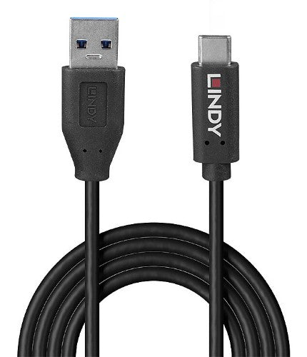 Lindy 36972 USB cable USB 3.2 Gen 2 (3.1 Gen 2) 1.5 m USB A USB C Black