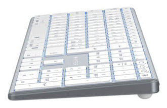 HYPER HS2310NO keyboard Home/Office Bluetooth QWERTY Nordic Grey