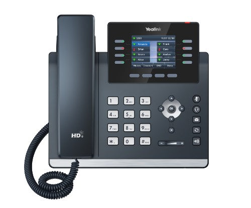 Yealink SIP-T44W IP phone Grey 8 lines LCD Wi-Fi