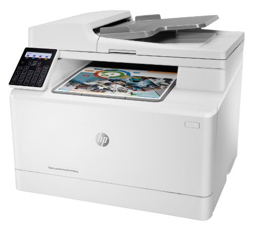 HP LaserJet Pro M183fw Wireless Multifunction Color Printer, Copier, Scanner; Duplex