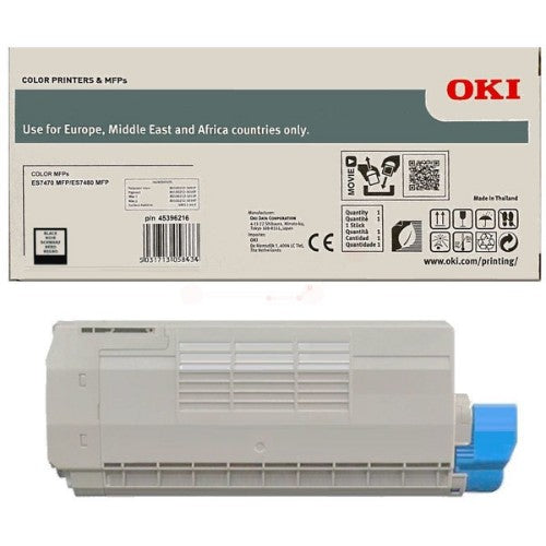 OKI 45396216 Toner-kit black, 11.5K pages ISO/IEC 19752 for OKI ES 7460