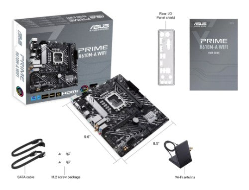 ASUS PRIME H610M-A WIFI Intel H610 LGA 1700 micro ATX