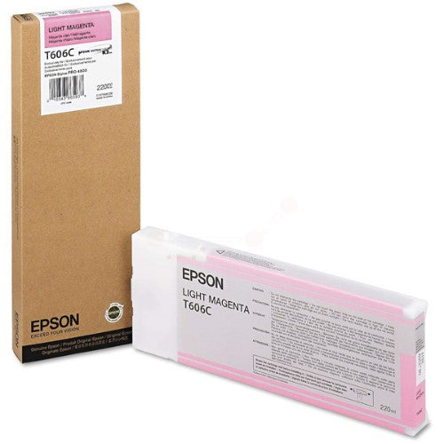 Epson C13T606C00/T606C Ink cartridge light magenta 220ml for Epson Stylus Pro 4800