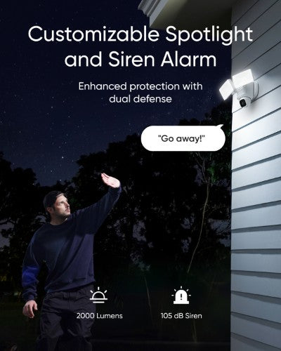 Eufy Floodlight E30 2K Smart Security Camera CCTV