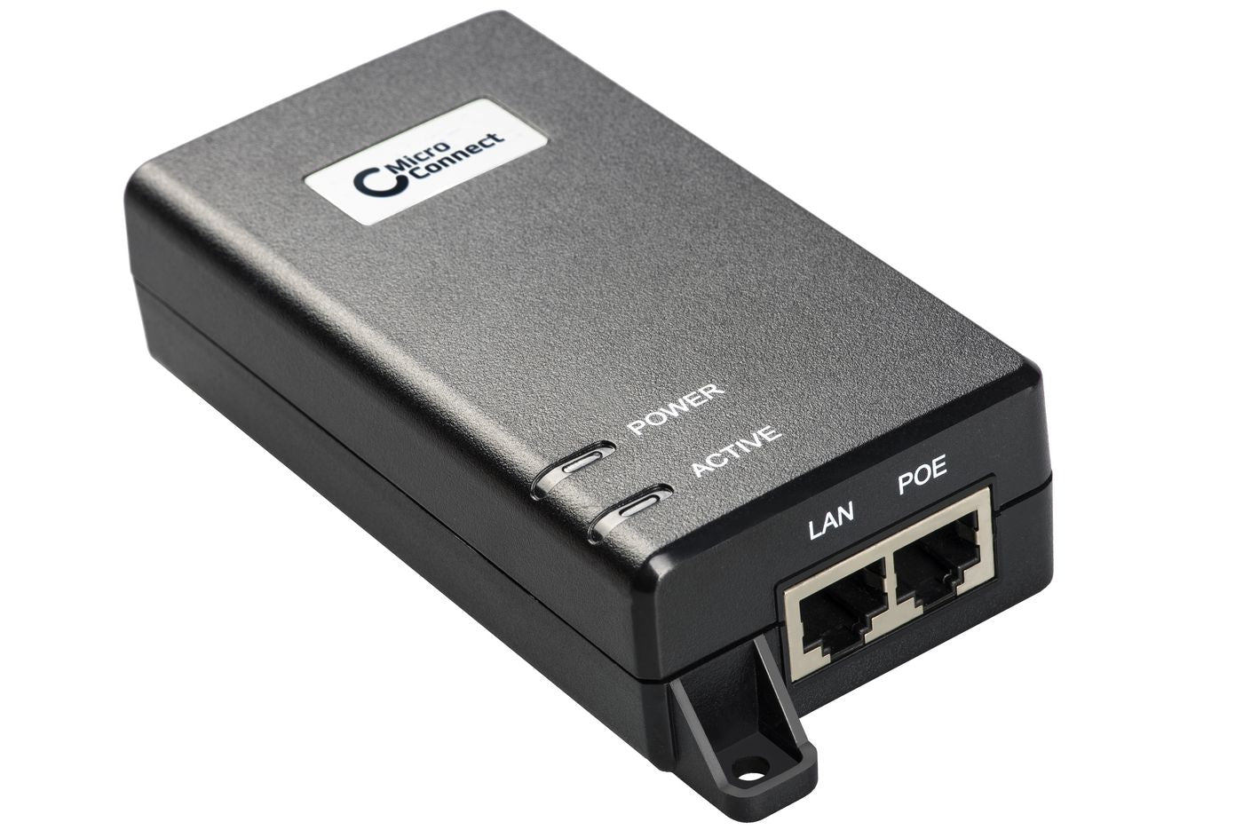 Microconnect POEINJ-30W-UK PoE adapter 10 Gigabit Ethernet 48 V