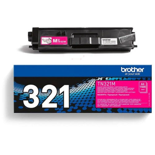 Brother TN-321M Toner-kit magenta, 1.5K pages ISO/IEC 19798 for Brother DCP-L 8400/8450/HL-L 8250