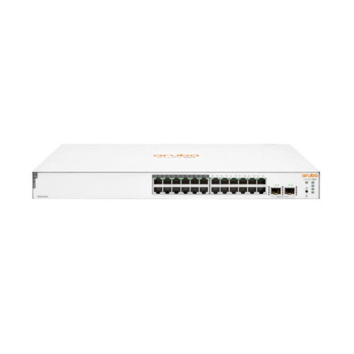 HPE Aruba Networking Networking Instant On Switch 24p Gigabit CL4 PoE 2p SFP 195W 1830