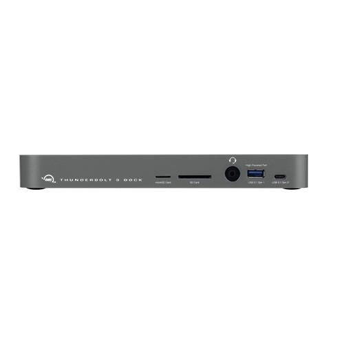 OWC OWCTB3DK14PSG laptop dock/port replicator Wired Thunderbolt 3 Grey