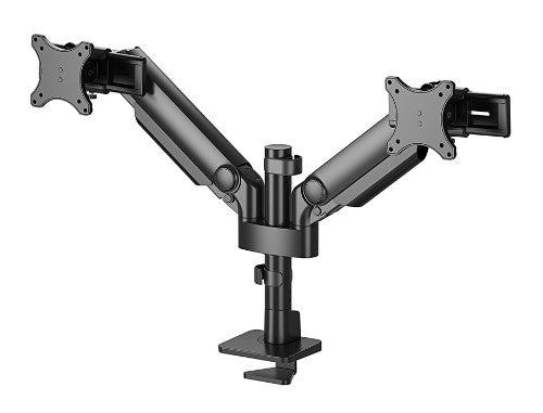 Neomounts DS65S-950BL2 Monitor arm 24-34" - gas spring - Topfix - multi-adjustable - 180°-stop