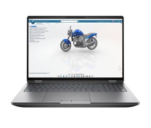 HP ZBook Fury G1i Wolf Pro Security Edition Intel Core Ultra 9 285HX Mobile workstation 40.6 cm (16") WQXGA 64 GB DDR5-SDRAM 2 TB SSD NVIDIA RTX PRO 4000 Blackwell Wi-Fi 7 (802.11be) Windows 11 Pro AI Workstation, AI PC Silver