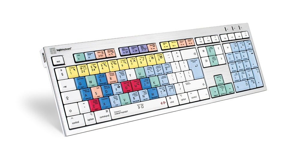 Logickeyboard LKB-CBASE-CWMU-UK keyboard Office USB QWERTY UK English Multicolour