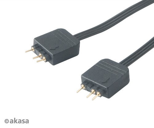 Akasa AK-CBLD08-12BK signal cable 0.12 m Black