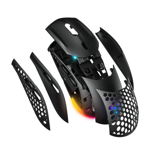 VIDA PRECISION GAMING USB RGB mouse Ambidextrous USB Type-A Optical 12400 DPI