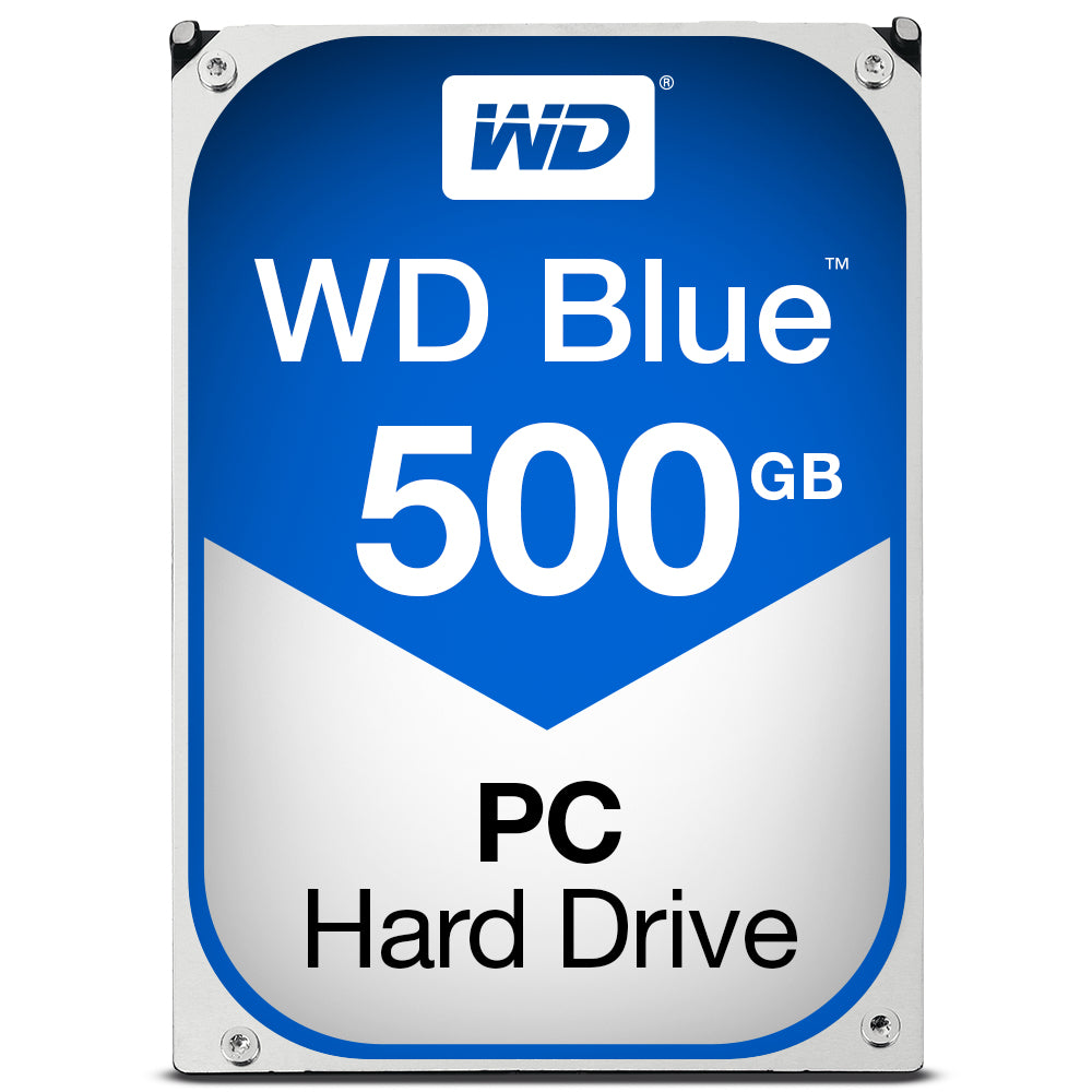 Western Digital Blue internal hard drive 500 GB 7200 RPM 32 MB 3.5" Serial ATA III