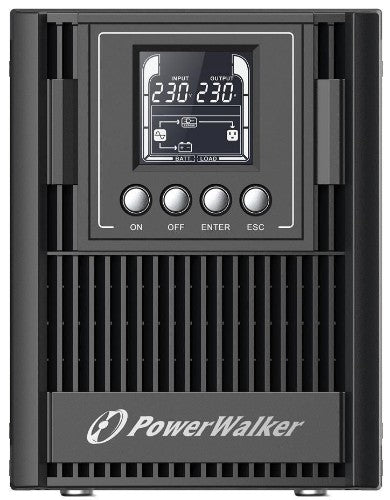 PowerWalker VFI 1000 AT FR uninterruptible power supply (UPS) Double-conversion (Online) 1 kVA 900 W 3 AC outlet(s)