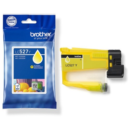 Brother LC-527Y Ink cartridge yellow, 900 pages ISO/IEC 19752 for Brother MFC-J 4350