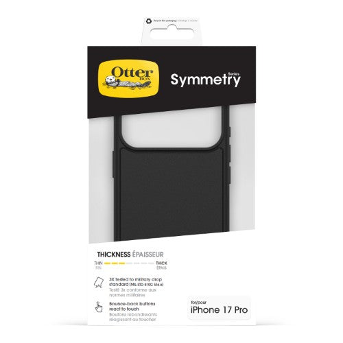 OtterBox Symmetry MagSafe Series for Apple iPhone 17 Pro, black