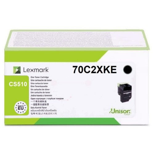 Lexmark 70C2XKE/702XK Toner-kit black extra High-Capacity Project, 8K pages ISO/IEC 19798 for Lexmark CS 510