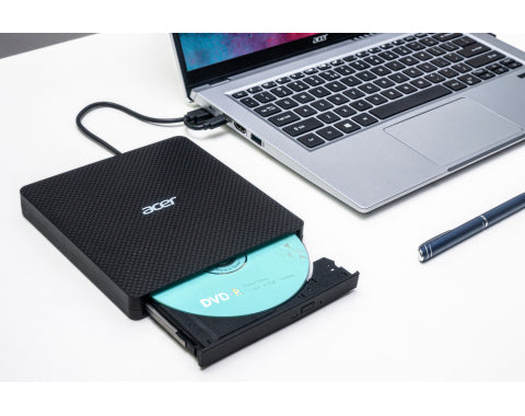 Acer Portable DVD Writer AXD001 optical disc drive DVD±RW Black
