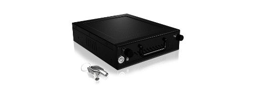 ICY BOX IB-148SSK-B 13.3 cm (5.25") Storage drive tray Black