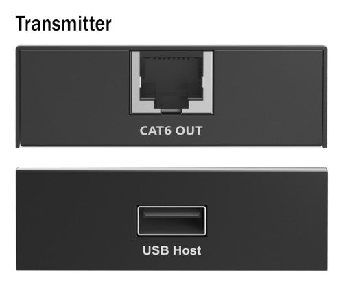 Digitus USB 2.0 CAT extender, 4 port USB-A, 150m