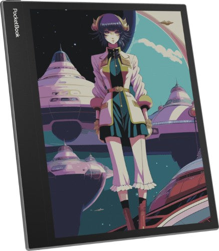 PocketBook InkPad Eo - Mist Grey e-book reader Touchscreen 64 GB Wi-Fi Black, Grey