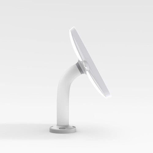 Bouncepad Swivel 60 | Apple iPad Pro 1/2 Gen 12.9 (2015 - 2017) | White | Exposed Front Camera and Home Button |