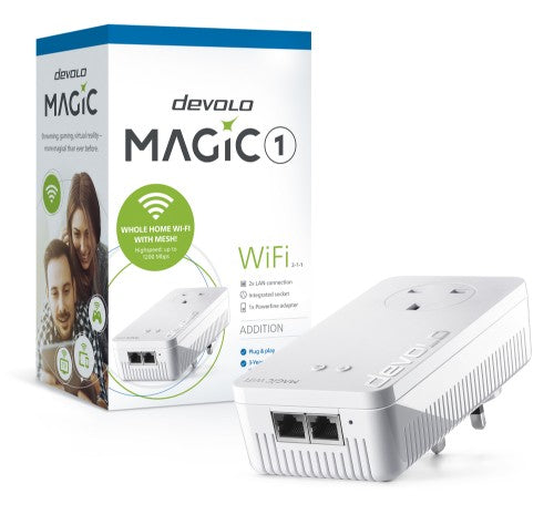 Devolo Magic 1 WiFi 1200 Mbit/s Ethernet LAN Wi-Fi White 1 pc(s)