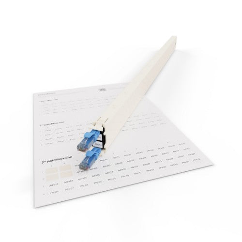 PATCHBOX PONEIDLABEL patch panel accessory