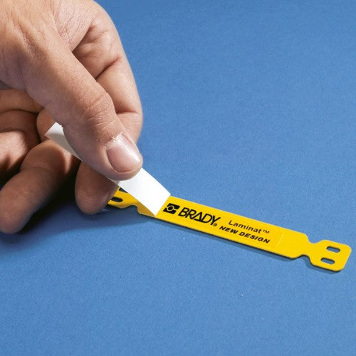 Brady LC-65X13-B7644 cable marker Yellow Polyester, Polypropylene 100 pc(s)