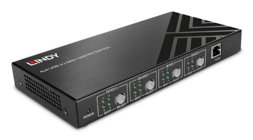 Lindy 4x4 USB 3.2 Gen 1 Matrix Switch