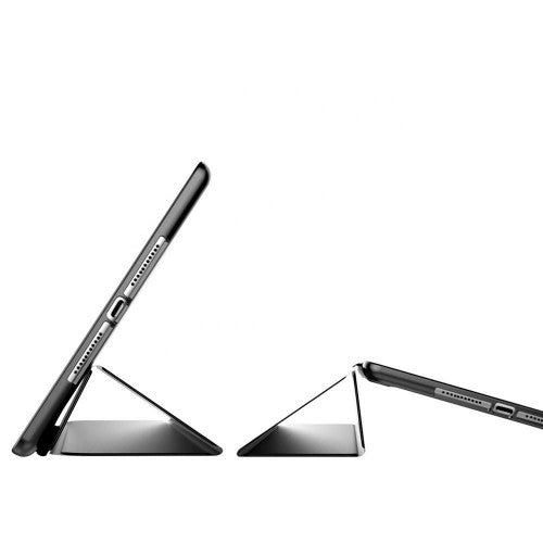 eSTUFF SEATTLE Pencil Case for iPad 10.2 - Black PU leather
