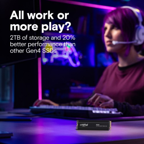 Crucial P310 2 TB M.2 PCI Express 4.0 NVMe