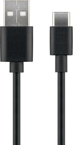 Microconnect USB3.1CCHAR2B USB cable USB 2.0 2 m USB A USB C Black