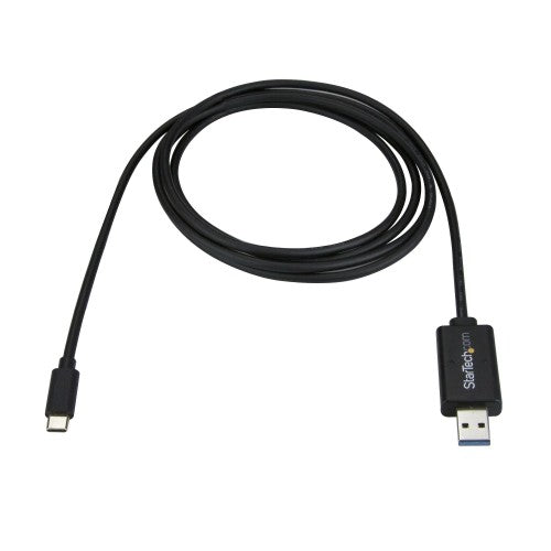 StarTech.com USB-C to USB 3.0 Data Transfer Cable for Mac and Windows, 2m (6ft)