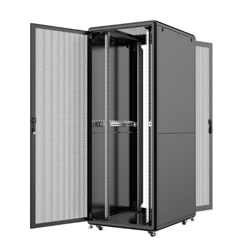 Lanview RSL42U81BL rack cabinet 42U Freestanding rack Black