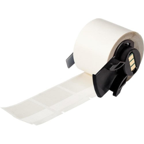 Brady M6-32-427 printer label Transparent, White Self-adhesive printer label