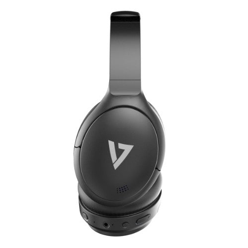 V7 HB800ANC headphones/headset Wireless Head-band Calls/Music USB Type-C Bluetooth Black