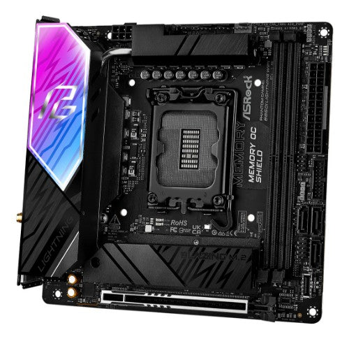 Asrock B860I Lightning WiFi Intel B860 LGA 1851 (Socket V1) mini ITX