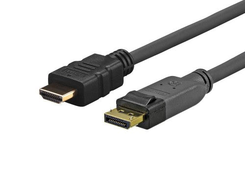 Vivolink PRODPHDMI20 video cable adapter 20 m DisplayPort HDMI Black
