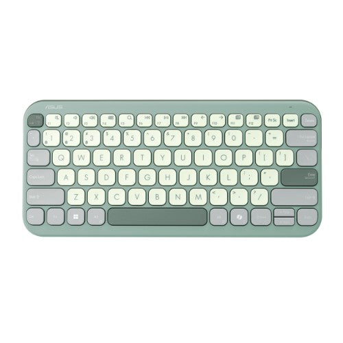 ASUS Marshmallow KW100 keyboard Home Bluetooth Green