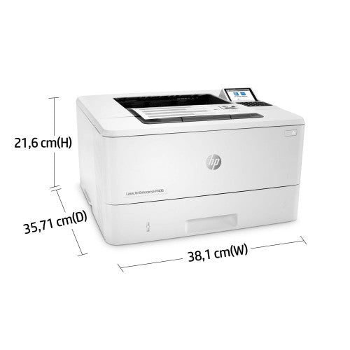 HP LaserJet Enterprise M406dn Black and white Printer, Ethernet Only; Duplex