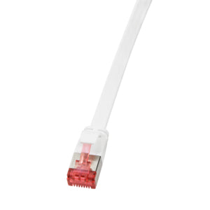 LogiLink Cat.6 7.5m networking cable White Cat6 U/FTP (STP)