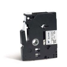 Brother TZE-FA3 DirectLabel Textile ribbon blue on white 12mm x 3m for Brother P-Touch TZ 3.5-18mm/6-12mm/6-18mm/6-24mm/6-36mm