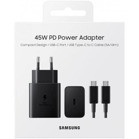 Samsung EP-T4510 Universal Black AC Fast charging Indoor