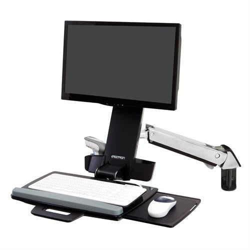 Ergotron Styleview Sit-Stand Combo Arm 61 cm (24") Wall Aluminium