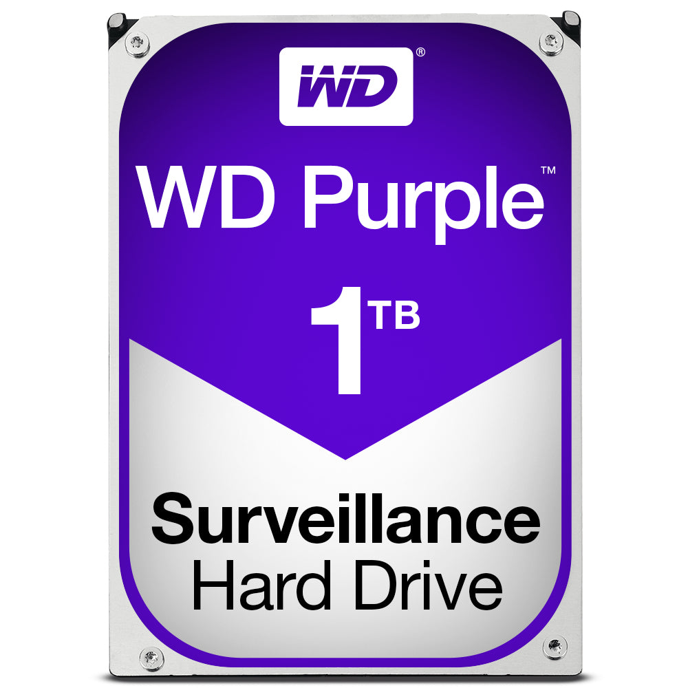 Western Digital Purple internal hard drive 1 TB 5400 RPM 64 MB 3.5" Serial ATA III